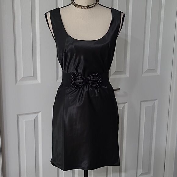 Le Lis Dresses & Skirts - ♡♡♡ Le Lis Cami Black Lined Sexy Satin Slip Dress  sz XS S M L